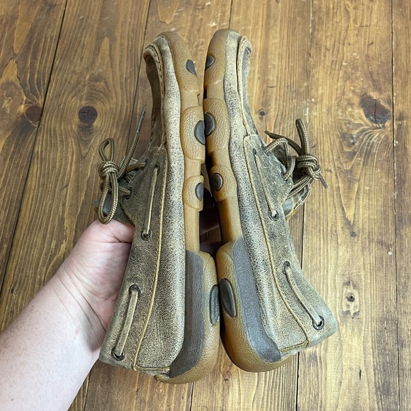 Twisted X Women's Boat Shoe Driving Moc WDM0003 size 7.5 m - Picture 6 of 8